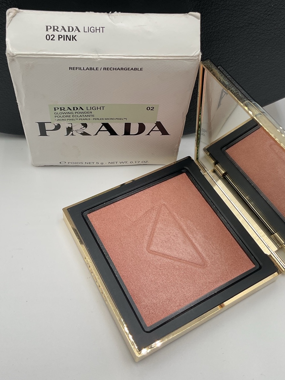 Prada Light Glowing Powder in 02 Pink - Barely Swatched - Picture 8 of 16